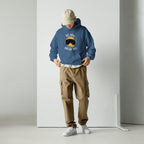 Hoodie "Ski hard, dream big"