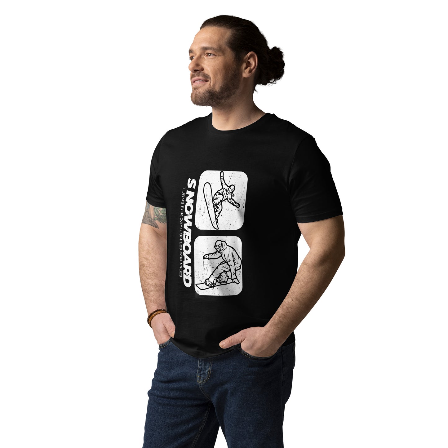 organic "Turns for days, smiles for miles" cotton t-shirt