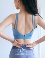Yoga Crop Tank Top Bras Athletic Vest S-XXL