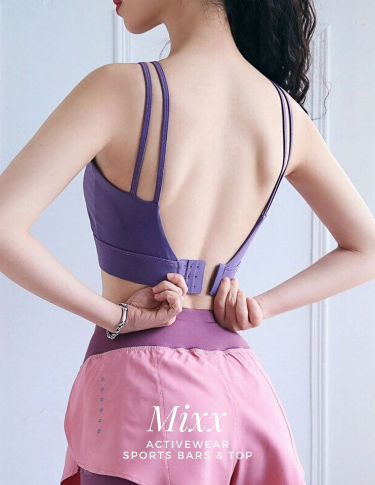 Yoga Crop Tank Top Bras Athletic Vest S-XXL